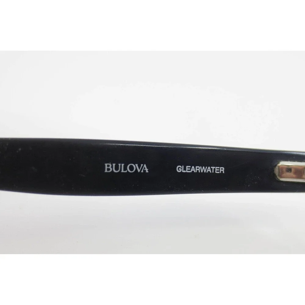 Bulova Clearwater Eyeglasses Sapphire Blue Cat Eye Crystal Accent Frames